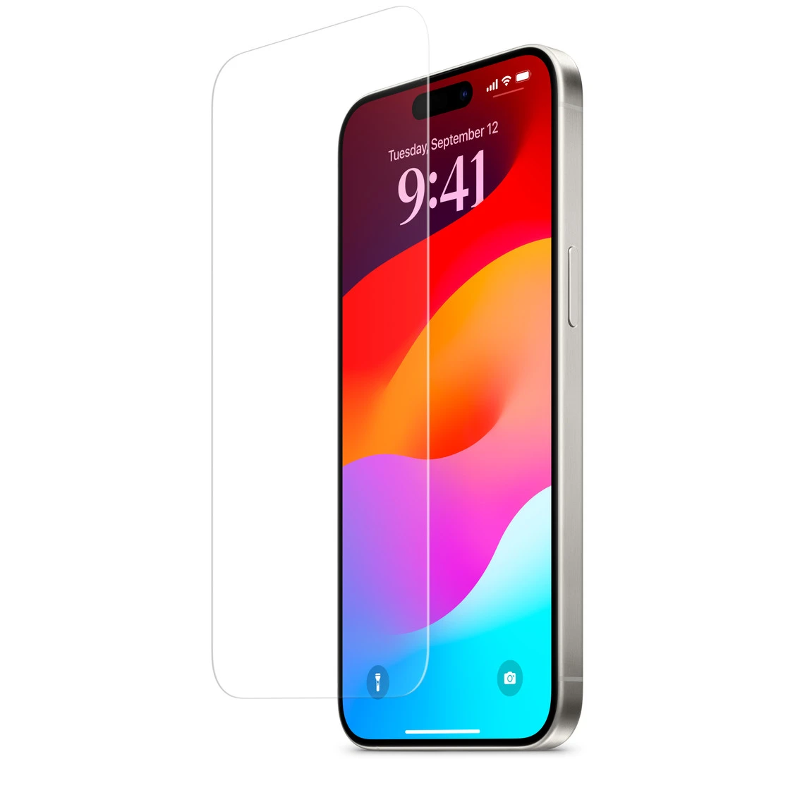 Protection d'écran en Verre Trempé transparente iPhone 14 Pro