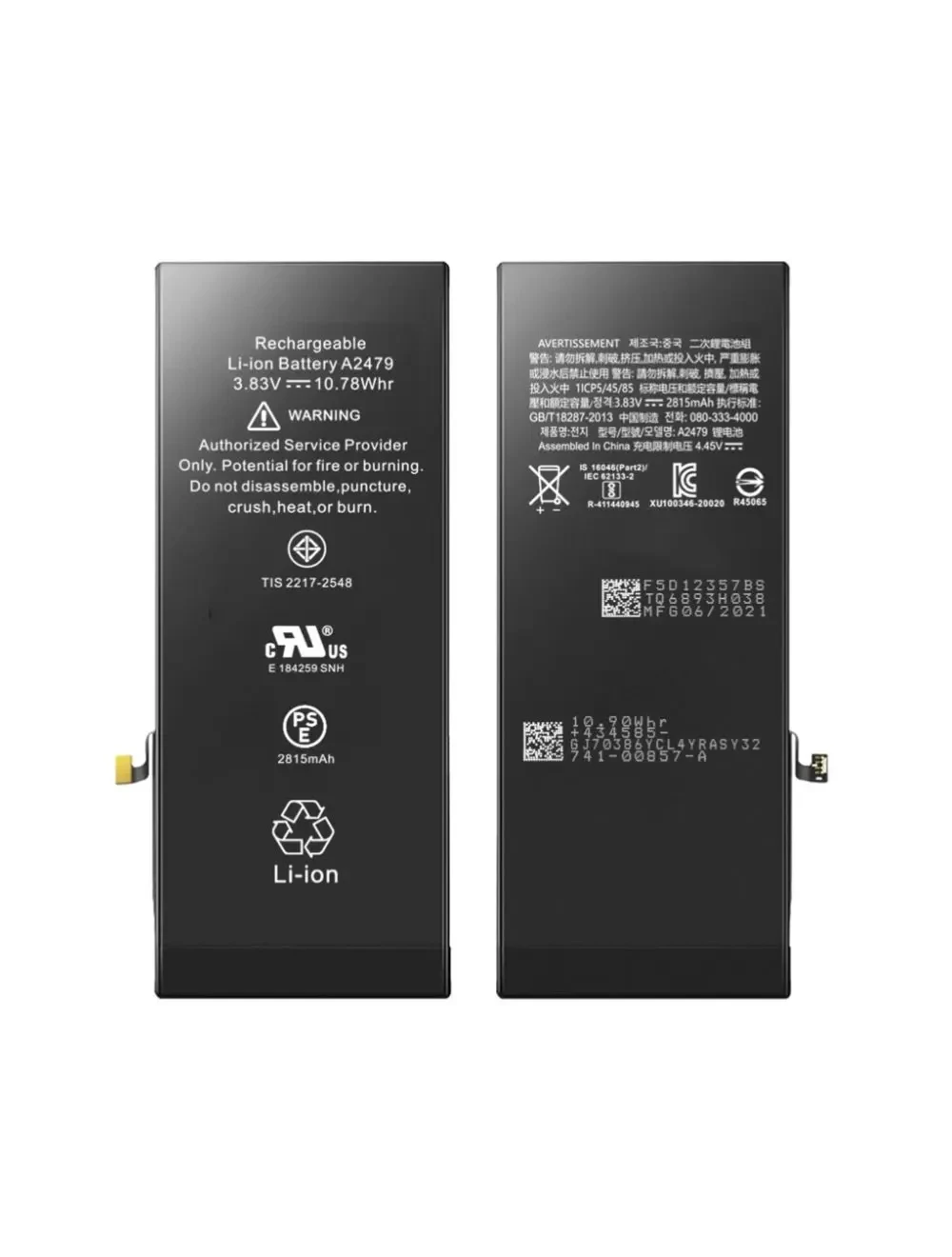 Batterie iPhone12 Pro Ti-Origine