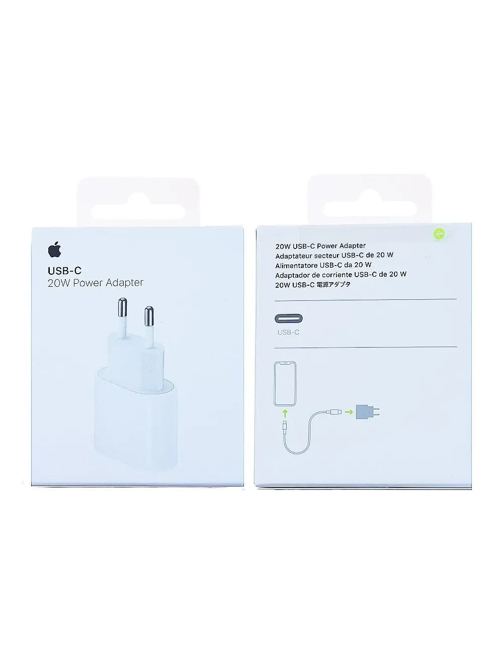 Chargeur Apple USB‑C 20W  Blanc Origine