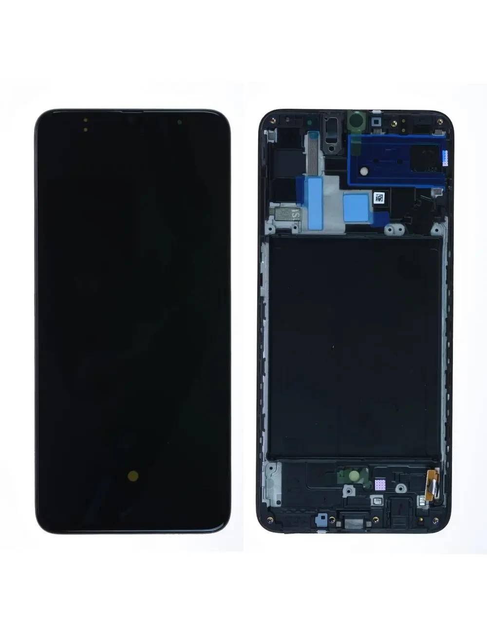 Écran Samsung Galaxy A70 Noir + Châssis Origine