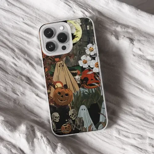 Halloween Phone Case - Spooky Horror Movie Cover for iPhone