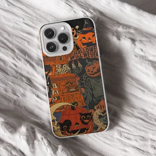 Halloween Phone Case - Spooky Horror Movie Cover for iPhone