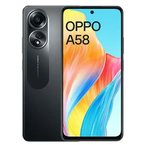 OPPO A58 6Go/128Go Noir Reconditionné : Qualité Certifiée et Garantie 12 mois