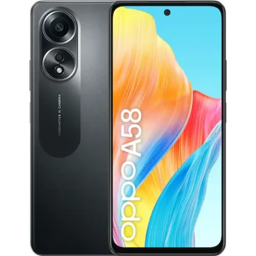 OPPO A58 6Go/128Go Noir Reconditionné : Qualité Certifiée et Garantie 12 mois