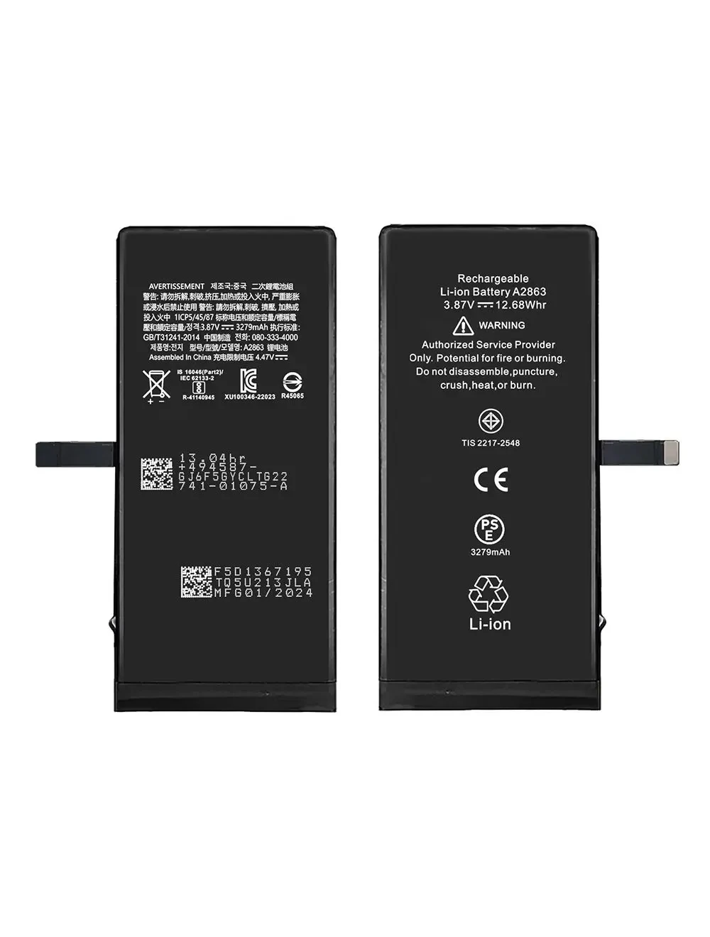 Batterie iPhone 14 Ti-Origine